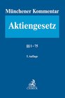 Buchcover Münchener Kommentar zum Aktiengesetz Band 1: §§ 1-75