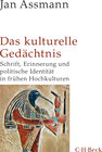 Buchcover Das kulturelle Gedächtnis