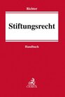 Buchcover Stiftungsrecht