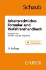 Buchcover Arbeitsrechtliches Formular- und Verfahrenshandbuch