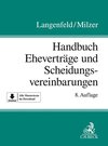 Buchcover Handbuch Eheverträge und Scheidungsvereinbarungen