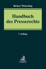 Buchcover Handbuch des Presserechts
