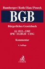 Buchcover Bürgerliches Gesetzbuch Band 5: §§ 1922-2385, CISG, IPR, EGBGB