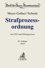 Buchcover Strafprozessordnung