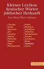 Buchcover Kleines Lexikon deutscher Wörter jiddischer Herkunft