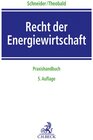 Buchcover Recht der Energiewirtschaft