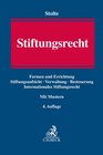 Buchcover Stiftungsrecht