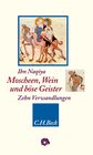 Buchcover Moscheen, Wein und böse Geister