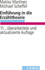 Buchcover Einführung in die Erzähltheorie