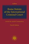 Buchcover Rome Statute of the International Criminal Court