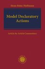 Buchcover Model Declaratory Actions - German Collective Consumer Litigation