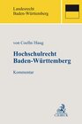 Buchcover Hochschulrecht Baden-Württemberg