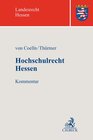 Buchcover Hochschulrecht Hessen