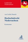 Buchcover Hochschulrecht Niedersachsen