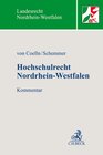 Buchcover Hochschulrecht Nordrhein-Westfalen