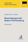 Buchcover Bauordnungsrecht Baden-Württemberg