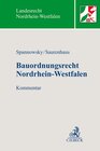 Buchcover Bauordnungsrecht Nordrhein-Westfalen