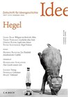 Buchcover Zeitschrift für Ideengeschichte Heft XIV/2 Sommer 2020