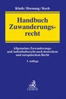 Buchcover Handbuch Zuwanderungsrecht