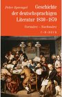 Buchcover Geschichte der deutschen Literatur Bd. 8: Geschichte der deutschsprachigen Literatur 1830-1870