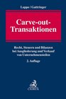 Buchcover Carve-out-Transaktionen