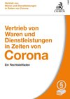 Buchcover Vertrieb von Waren und Dienstleistungen in Zeiten von Corona