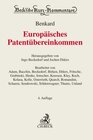 Buchcover Europäisches Patentübereinkommen