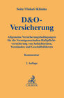 Buchcover D&O-Versicherung