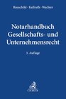 Buchcover Notarhandbuch Gesellschafts- und Unternehmensrecht