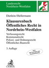 Buchcover Klausurenbuch Öffentliches Recht in Nordrhein-Westfalen