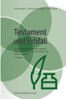 Buchcover Testament und Erbfall. Guido Ubert, Johannes Hochmuth, Josef Kaspar