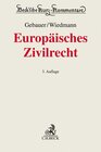 Buchcover Europäisches Zivilrecht