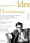 Buchcover Zeitschrift für Ideengeschichte Heft XV/3 Herbst 2021