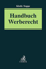 Buchcover Handbuch Werberecht