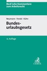 Buchcover Bundesurlaubsgesetz
