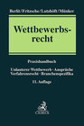 Buchcover Wettbewerbsrecht