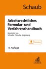 Buchcover Arbeitsrechtliches Formular- und Verfahrenshandbuch