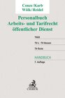 Buchcover Personalbuch Arbeits- und Tarifrecht öffentlicher Dienst