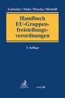 Buchcover Handbuch EU-Gruppenfreistellungsverordnungen