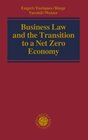 Buchcover Business Law and the Transition to a Net Zero Economy