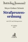 Buchcover Strafprozessordnung