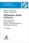 Buchcover Öffentliches Recht in Bayern