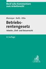 Buchcover Betriebsrentengesetz