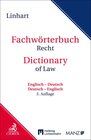 Buchcover Fachwörterbuch Recht