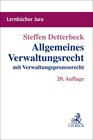 Buchcover Allgemeines Verwaltungsrecht