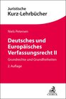 Buchcover Deutsches und Europäisches Verfassungsrecht II