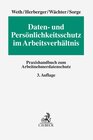 Buchcover Daten- und Persönlichkeitsschutz im Arbeitsverhältnis