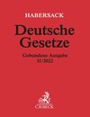 Buchcover Deutsche Gesetze Gebundene Ausgabe II/2022