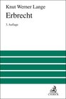 Buchcover Erbrecht