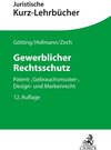 Buchcover Gewerblicher Rechtsschutz